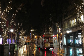 Christmas Holiday 2015 - Cable Car rain