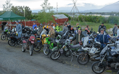 oregon motorcycle enterprise rvpark takenbyjessica ktm950adventure kawasakiklr650 loghouservpark