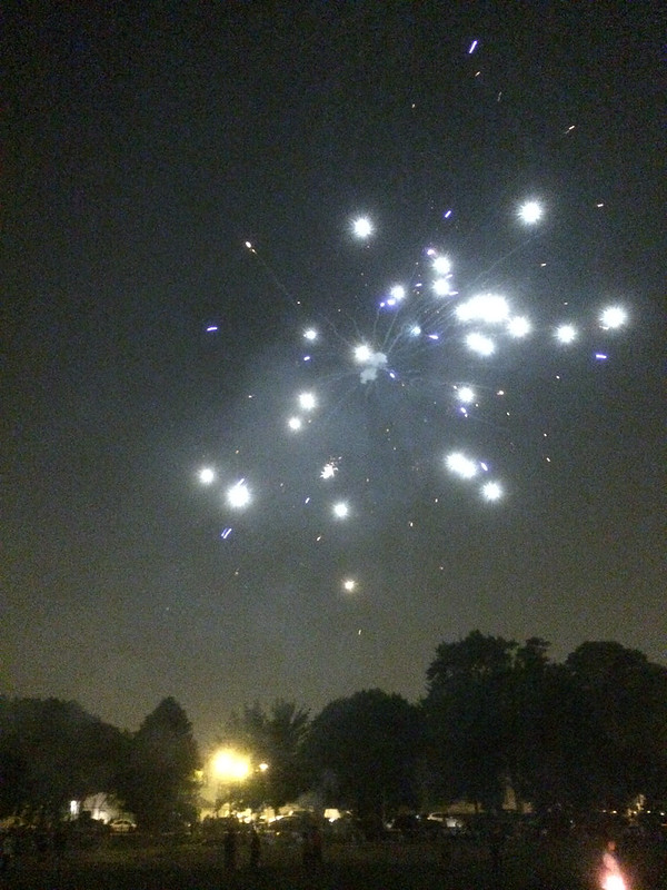 Fireworks as constellation
