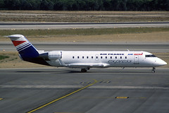 Air France Air Inter EXPRESS CRJ-100ER F-GLIY MAD 30/10/1995