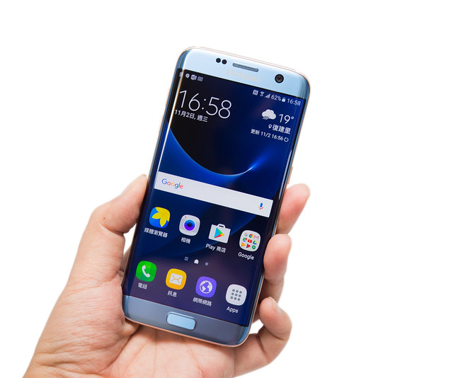 新色！依舊最強！ Galaxy S7 Edge『冰湖藍』新色入手 / 超清多圖實機照 / 去背高解析 @3C 達人廖阿輝