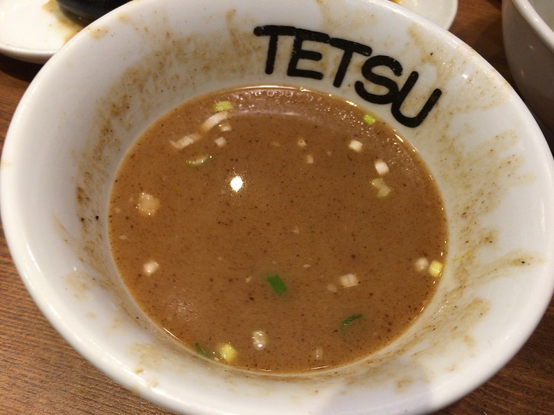 横浜ランドマークプラザ_TETSUつけめんのスープ割