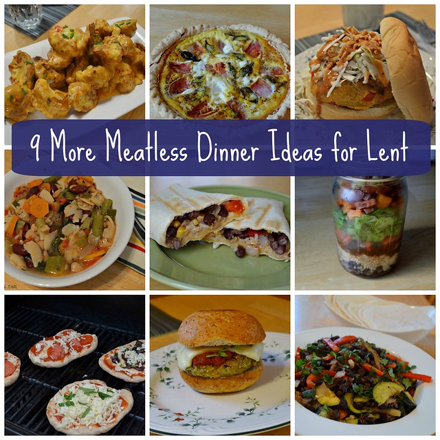 9 More Meatless Dinner Ideas for Lent | Kate's Recipe Box