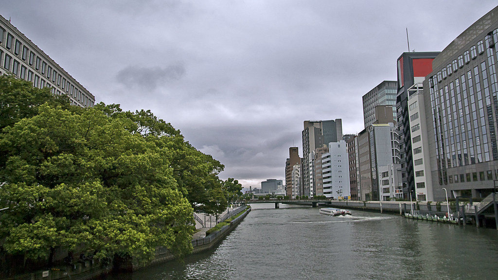 Cityscape in Osaka, Japan
