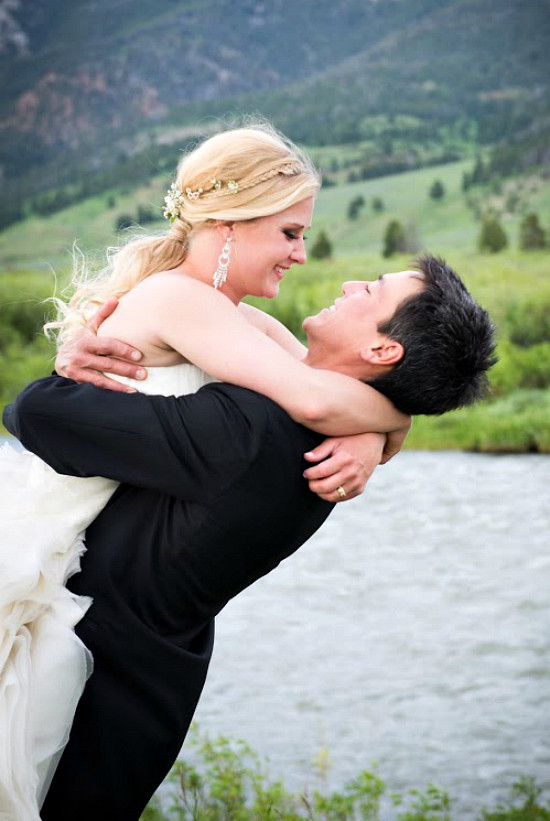 Hi Sugarplum | Montana River Wedding
