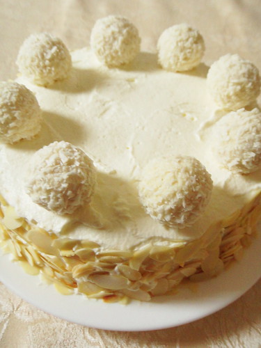 Raffaello Cake | Inspired to Bake