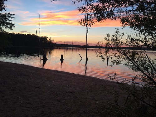 sunset water reservoir