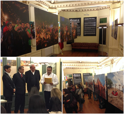 Inauguración de la exposición fotográfica Oaxaca sincretismo, color y tradición