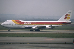 Iberia B747-256B EC-DLD MAD 18/12/1995