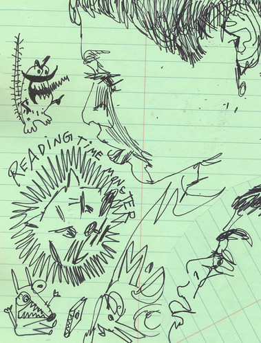Sketchbook #92: Reading Time