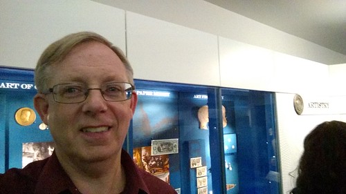 Wayne Homren at National Numismatic Collection November 6, 2015