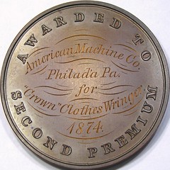 Franklin Institute Medal reverse