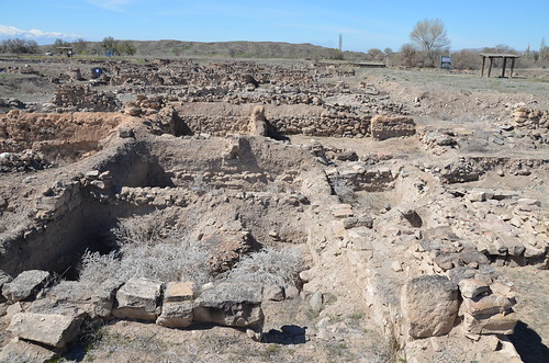The ruins of Karum, the capital trading centre of the Assyrian merchants in Anatolia in the first quarter of the 2nd millenium BC, Kültepe, Turkey