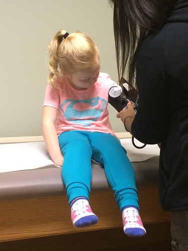 Checking Hadley's Blood Pressure