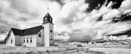 church clouds ir catholic sanluisvalley infrared topazbweffects