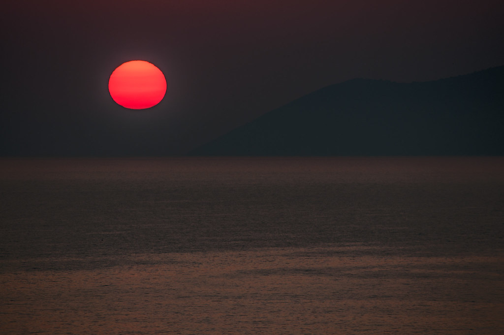 Sunset on the Adriatic / Закат на Адриатике