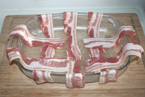 34 - Bacon einlegen / Add bacon