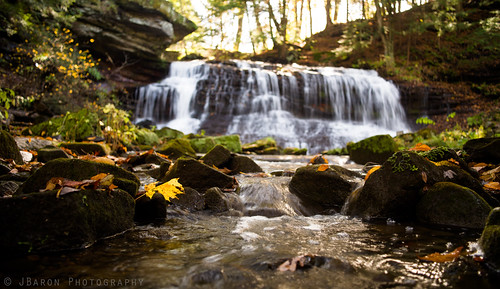 autumn fall springfieldfalls volant mercer waterfall pa pennsylvania nature
