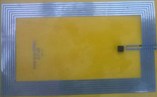 Thiết kế bên trong của thẻ thông minh do ICDREC thiết kế thử nghiệm từ chip RFID. 