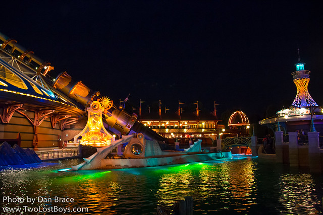 Discoveryland by night