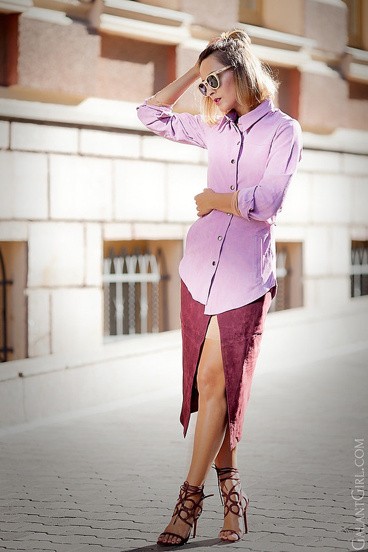 suede+wrap+skirt-suede+shirt+outfit-fashion+blog-galant+girl