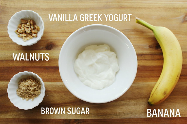 greek yogurt 52 ways: # 30 banana nut yogurt