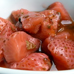 Gewürzte Erdbeeren