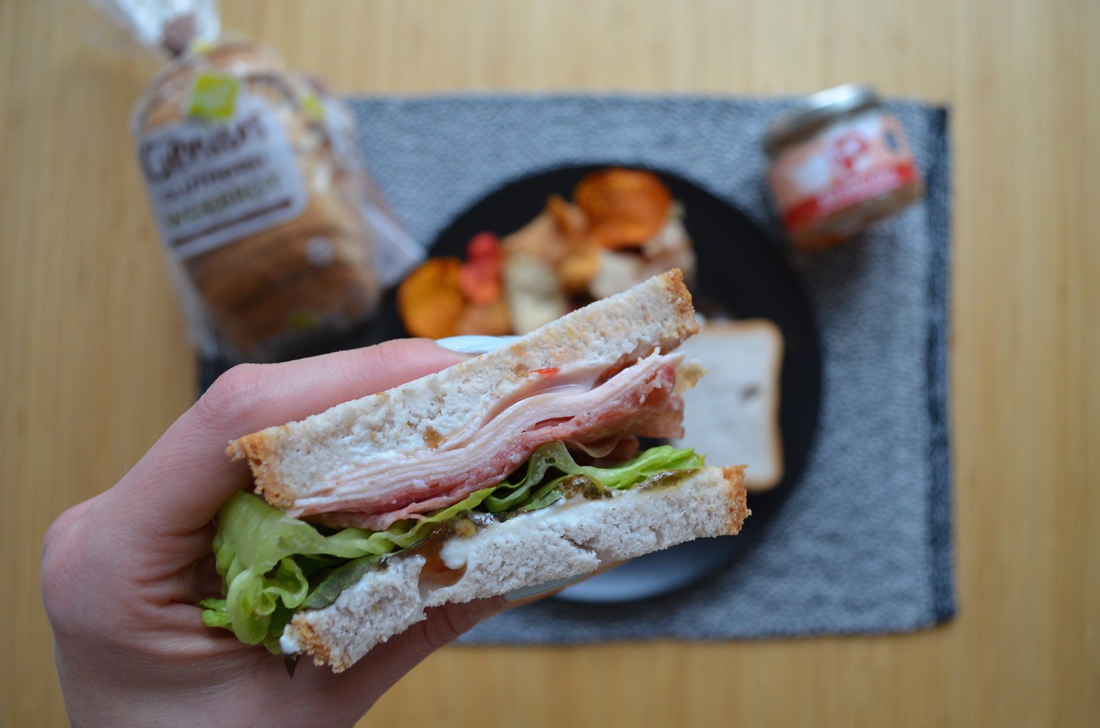 Genius Gluten Free bread in Germany review Weissbrot sandwich