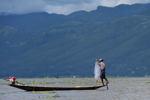 burma fishermans birman birmania lagoinle pesatori