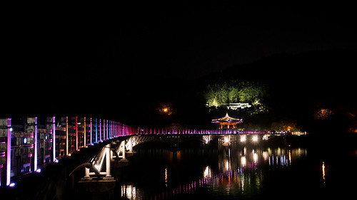 puente bridge wolyeonggyo lumix lx100 noche