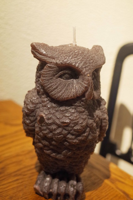 owl candle