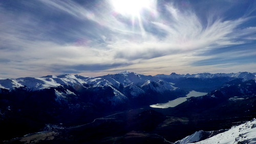 patagonia sol nubes esquí tronador cerrosietecolores lagoguillelmo esquídetravesía