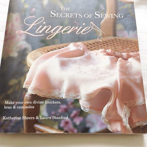 A really nice sewing book w something new to offer #secretsofsewinglingerie