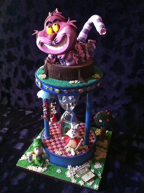 Cheshire Grin by Nicky Shevlin of My DesignA Cakes