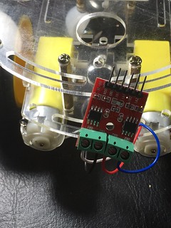 Motor driver connected