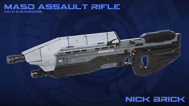 Halo 5 MA5D Assault Rifle