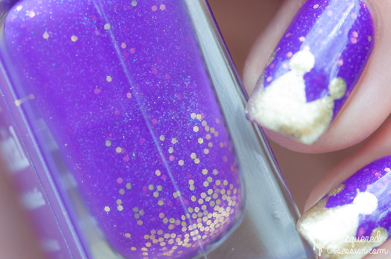 31DC2015 Day 06: Violet nails