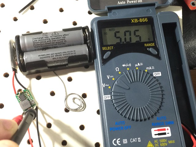 Adjusting the output voltage