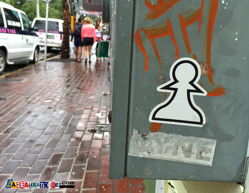 pawn works street sticker - Key West - 8612