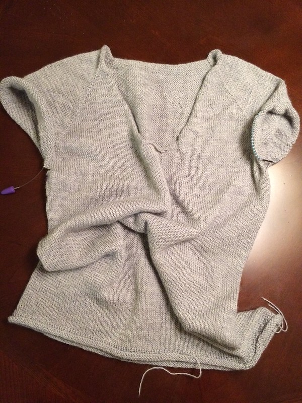 Sweater in Progress