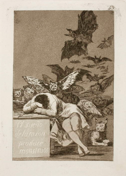 Goya El sueño de la razón produce monstruos Uti 425