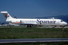 Spanair MD-87 EC-GKF BCN 05/07/1997