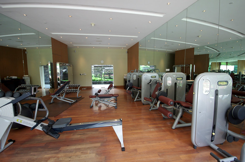 fitness centre capella singapore