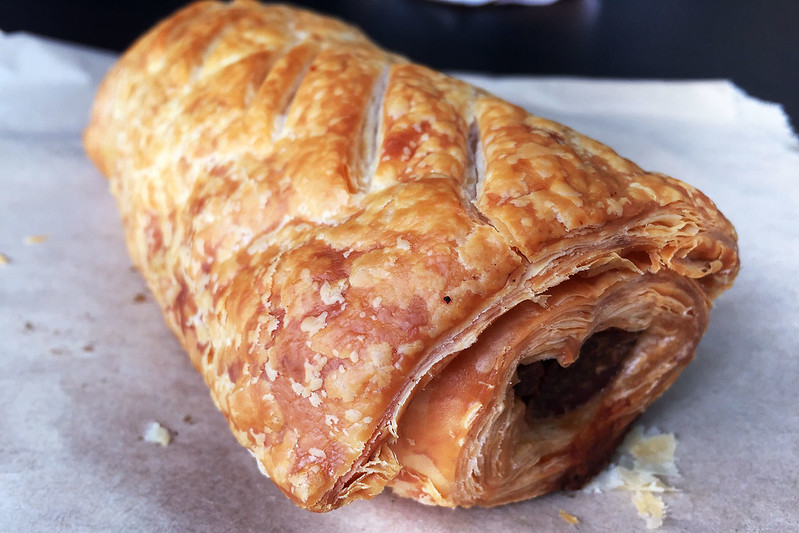 Sausage roll, Cafe Parco