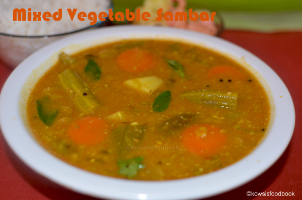 Vegetable Sambar
