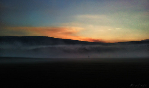 travel sunset sky mobile fog clouds photography highlands phone sony foggy czechrepublic region západslunce vysočina křižánky žďárskévrchy xperiago st27i visitczechrepublic