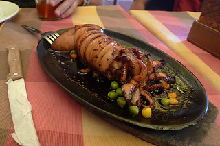 Ilocos Norte - Papa Pau's Diner grilled squid