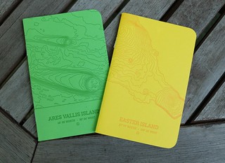 Japanese Paper Notebooks Featuring Vintage Science Illustrations