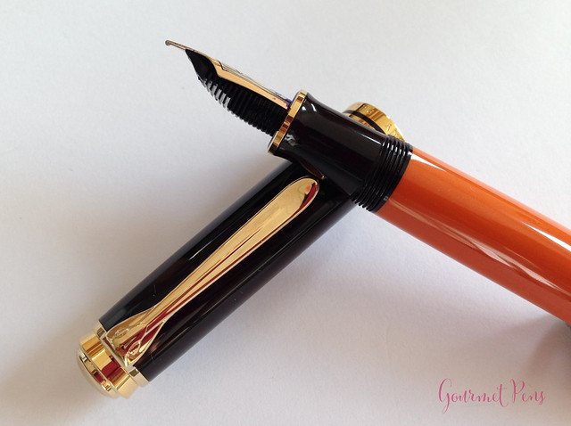 Review Pelikan Souverän M800 Burnt Orange Fountain Pen @AppelboomLaren (11)