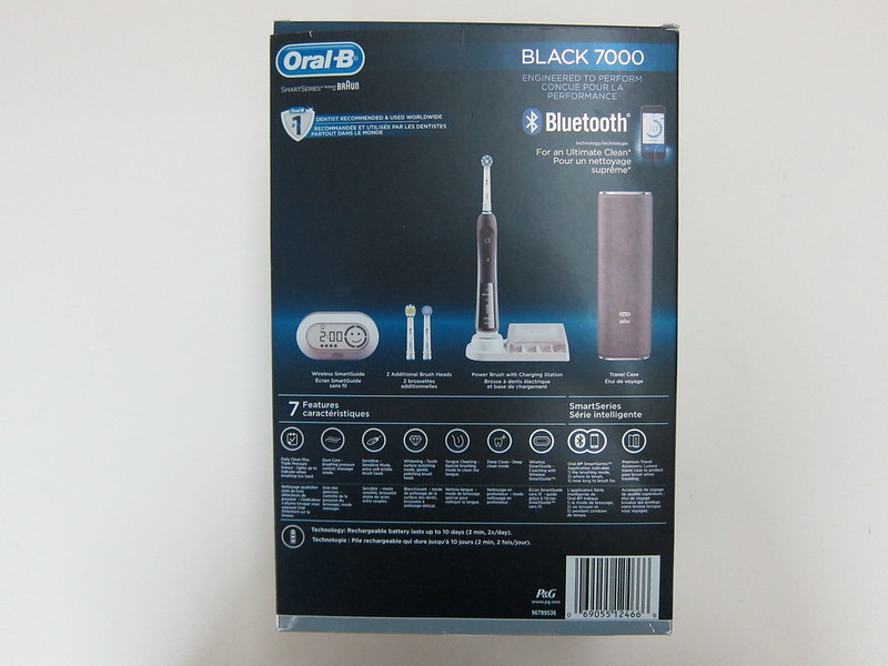Oral-B Black 7000 - Box Back